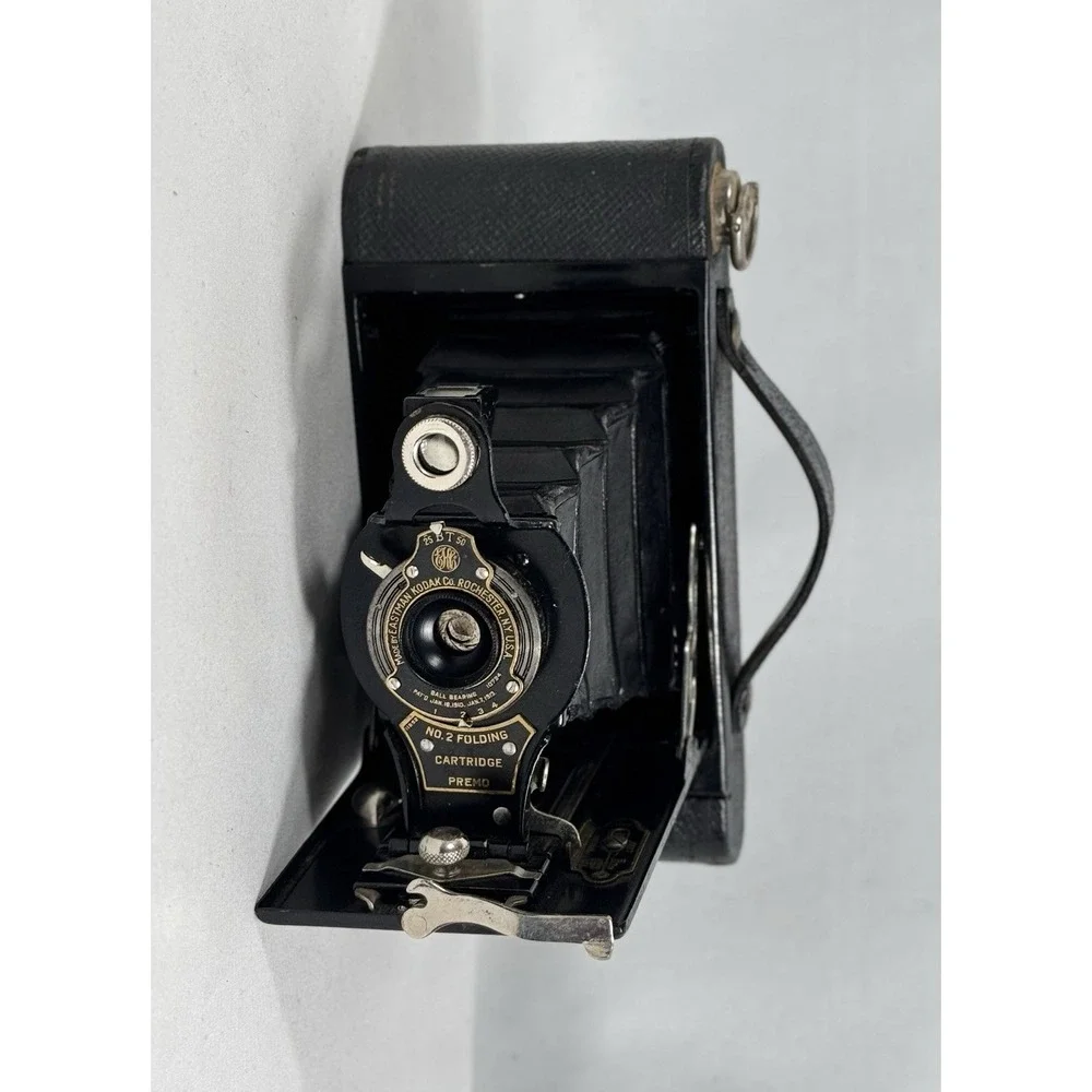 Kodak Brownie ‎ Camera, Antique folding camera Some Touch Up Paint Used